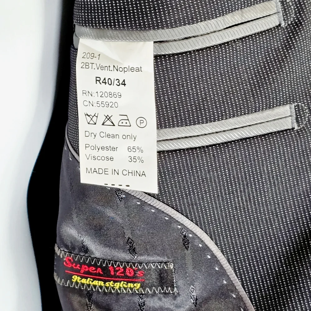 Vernon Fashion Italian Styling Suit - Picture 8 of 16